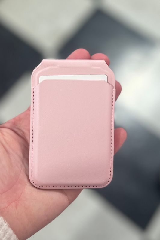 Magnetic Wallet &amp; Stand-Pink