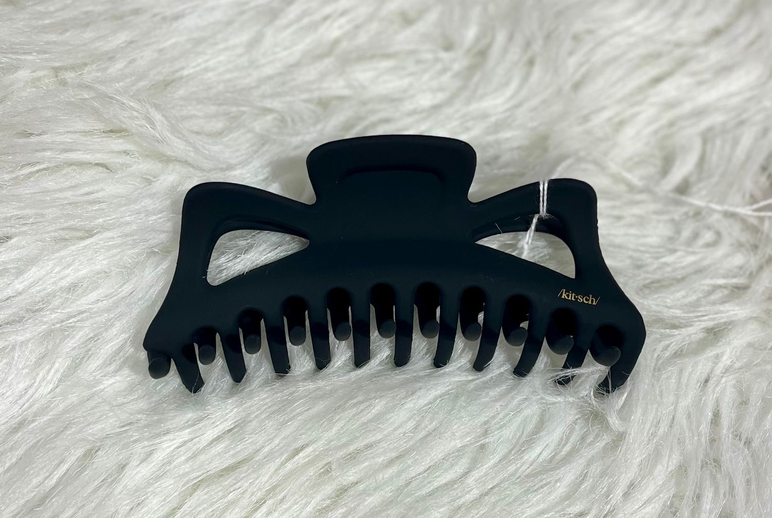 Jumbo Matte Black Claw Clip