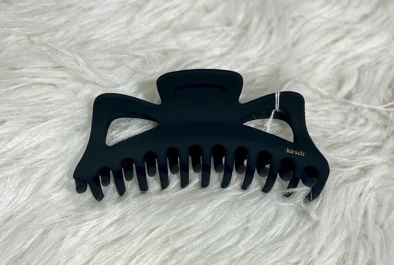 Jumbo Matte Black Claw Clip