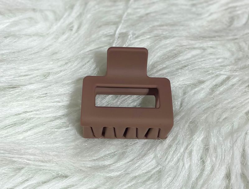 Dusty Mauve Small Square Claw Clip
