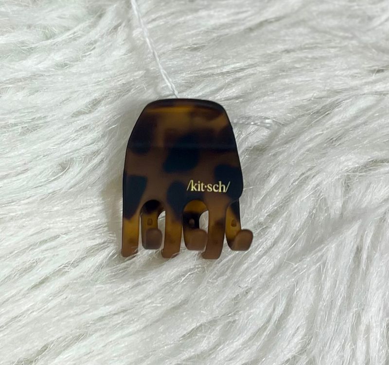 Matte Tortoise Small Claw Clip