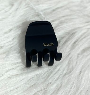 Matte Black Small Claw Clip