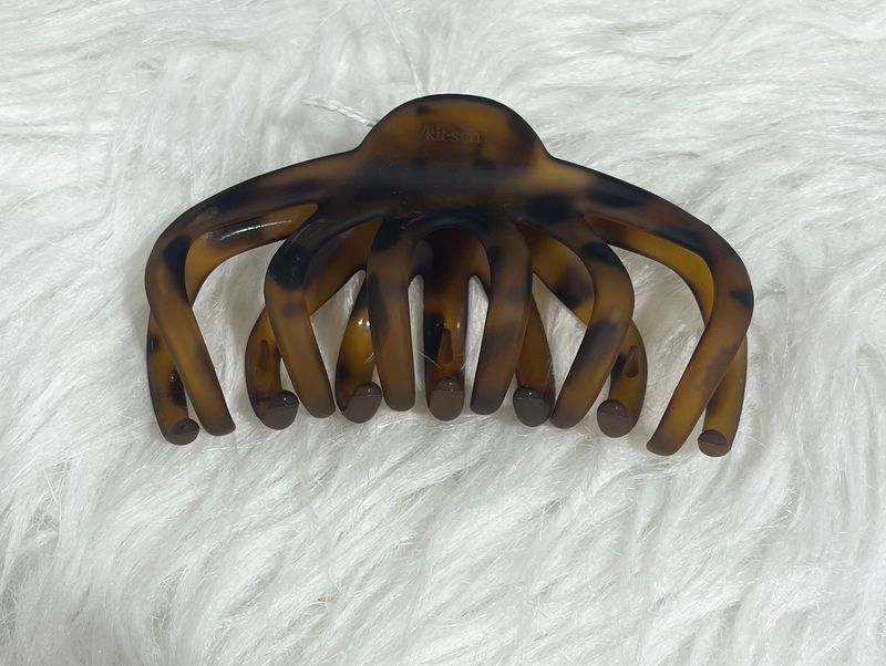 Matte Tortoise Octopus Claw Clip