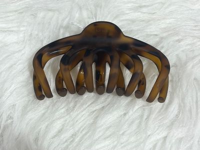 Matte Tortoise Octopus Claw Clip