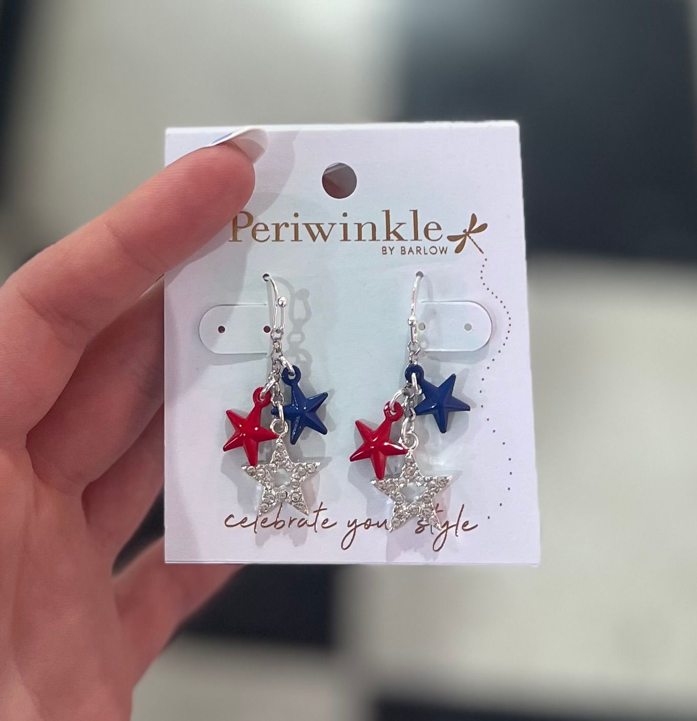 Star Dangle Earrings