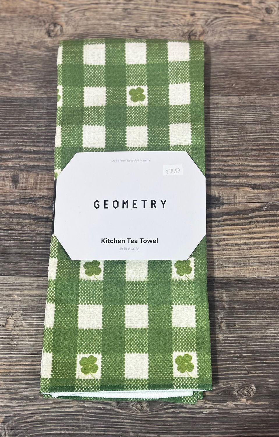 Fortunate Gingham Tea Towel