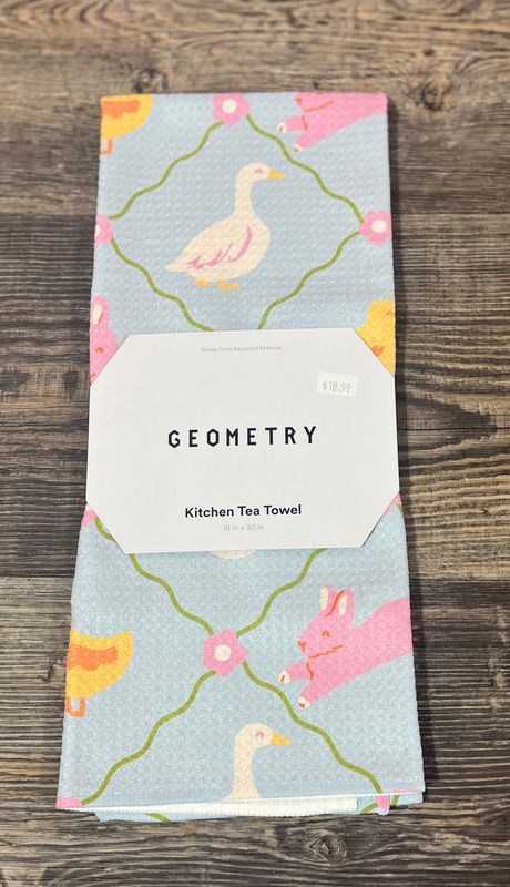 Easter Critters Tea Towel