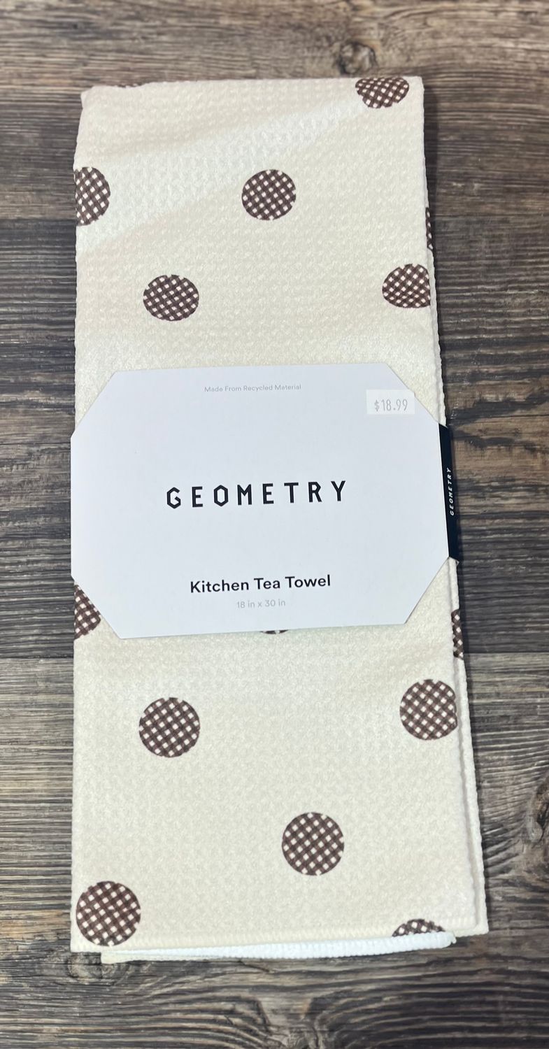 Polka Picnic Tea Towel