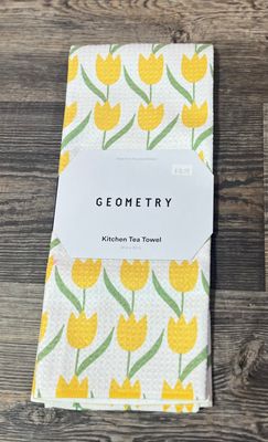 Tulip Flowers Tea Towel