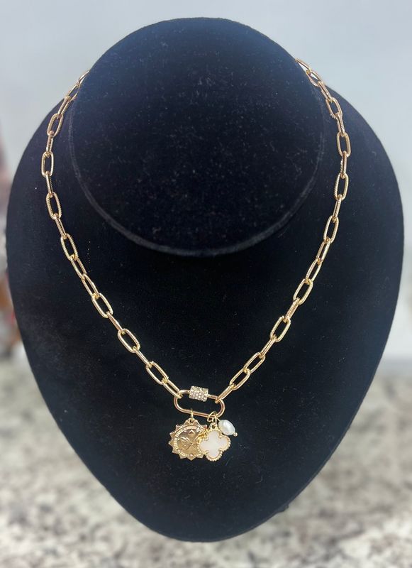 Hold Me Close Charm Necklace