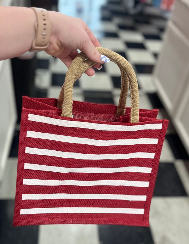 Striped Tote