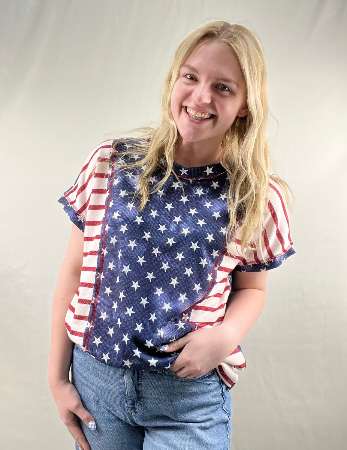 Give Me All The Patriotic Feels Top