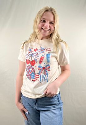 Retro USA Tee