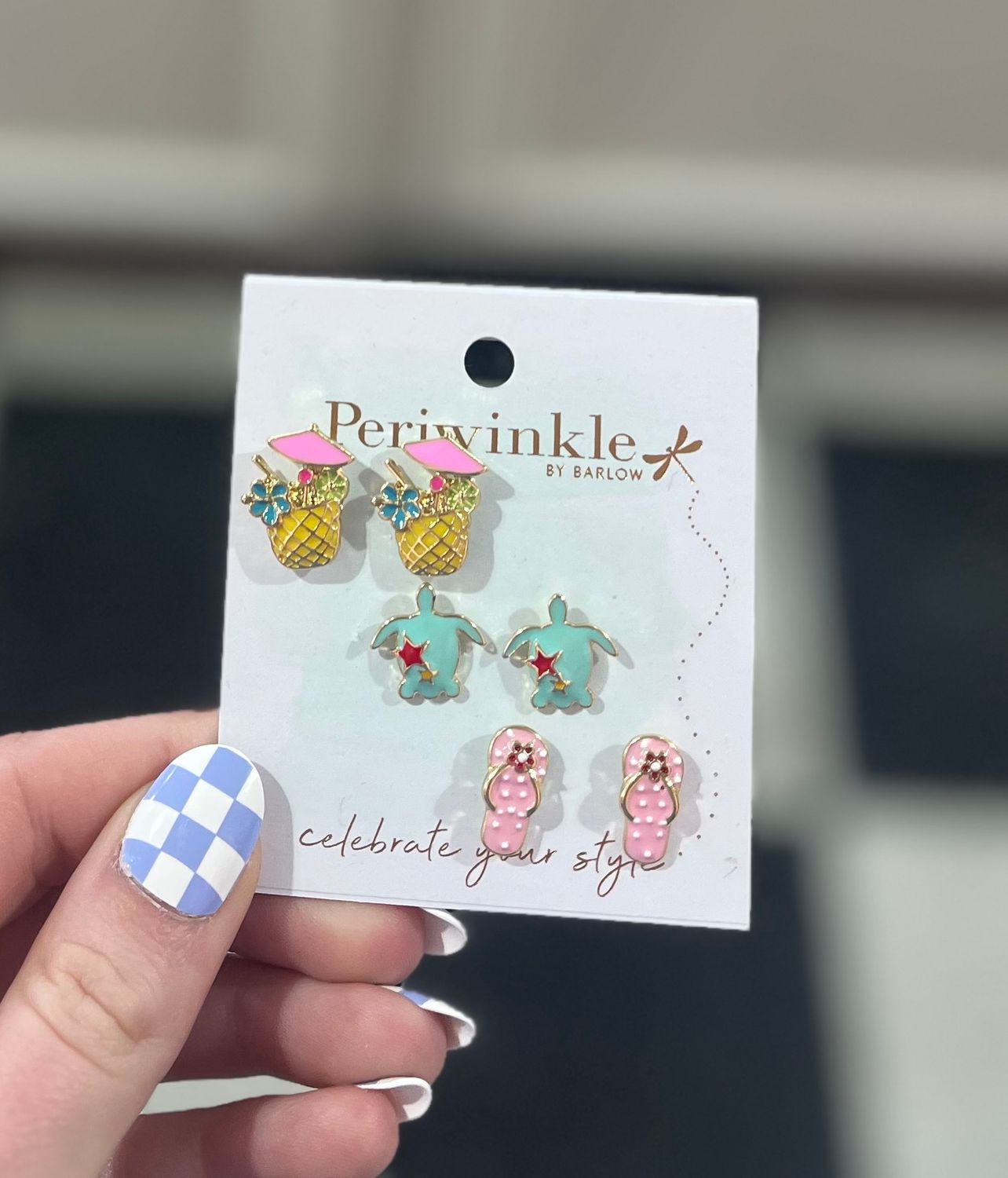 Tropical Trio Earring Set