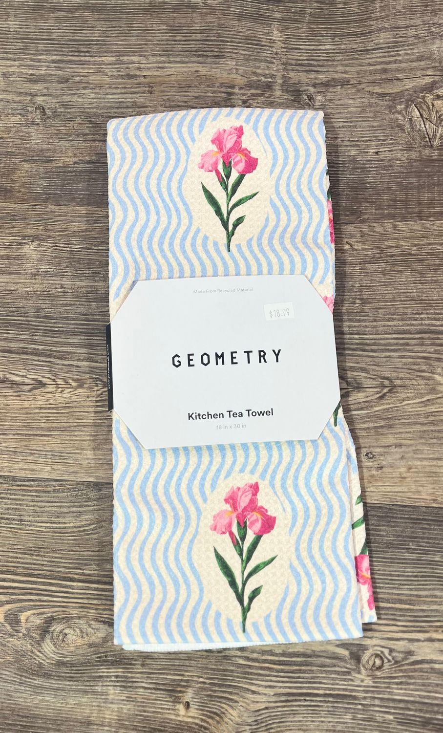 Spatial Bloom Tea Towel