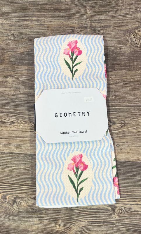 Spatial Bloom Tea Towel