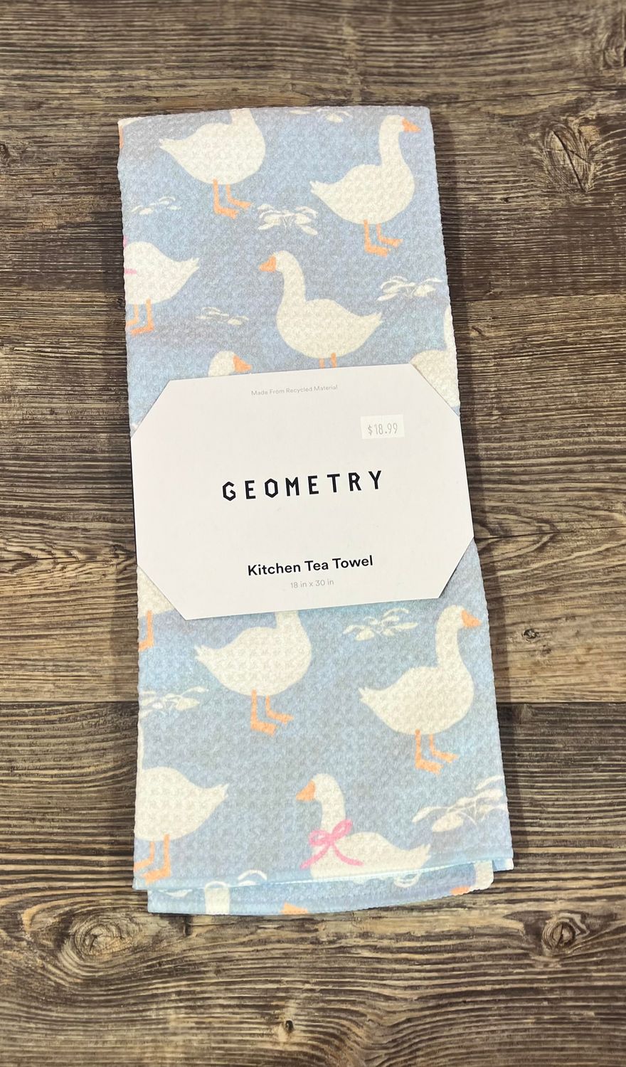 Duck Trail Tea Towel