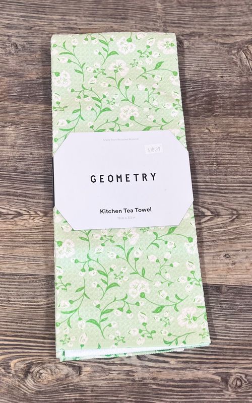 Plumbago Bloom Tea Towel