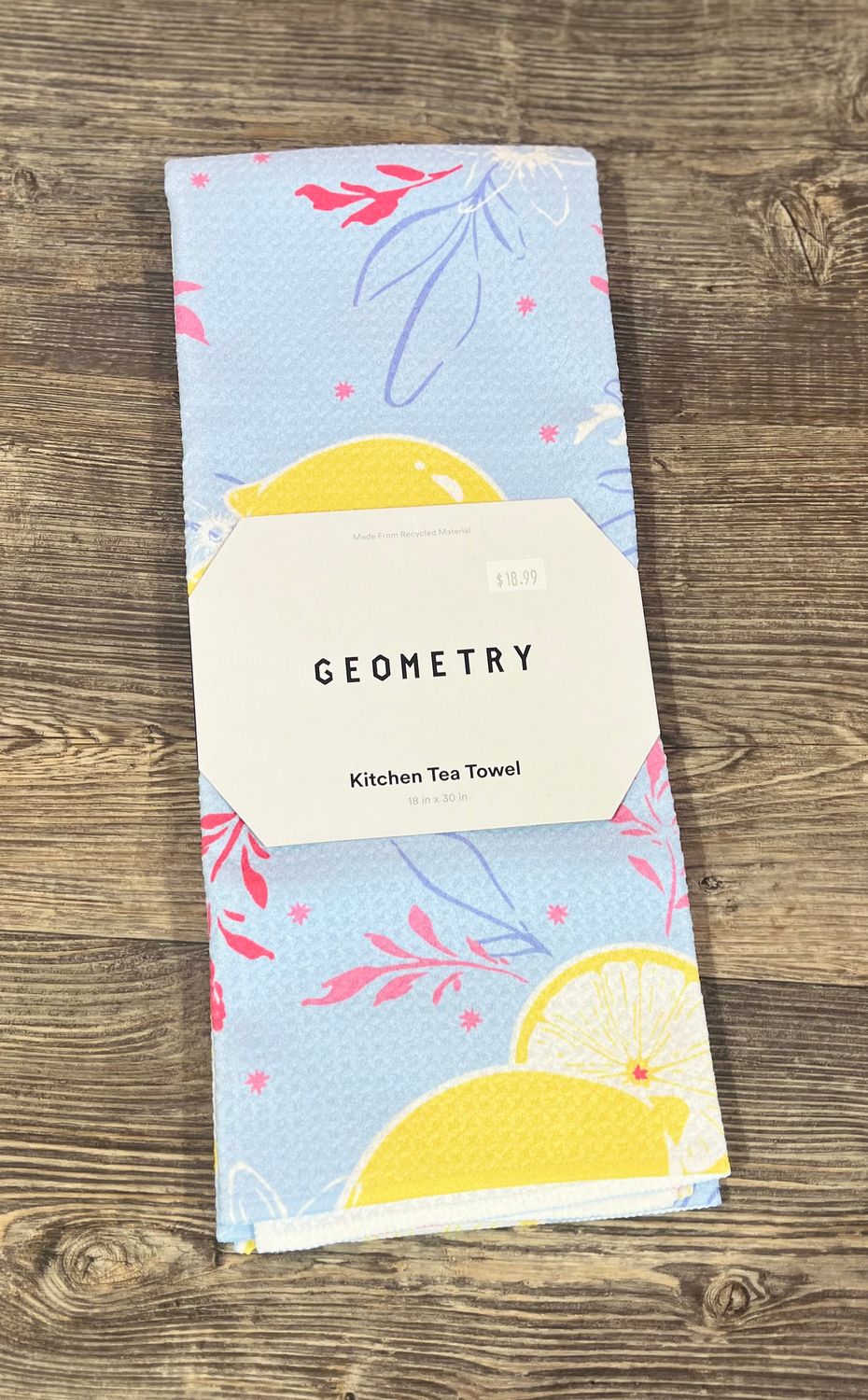 Citrus Bloom Tea Towel