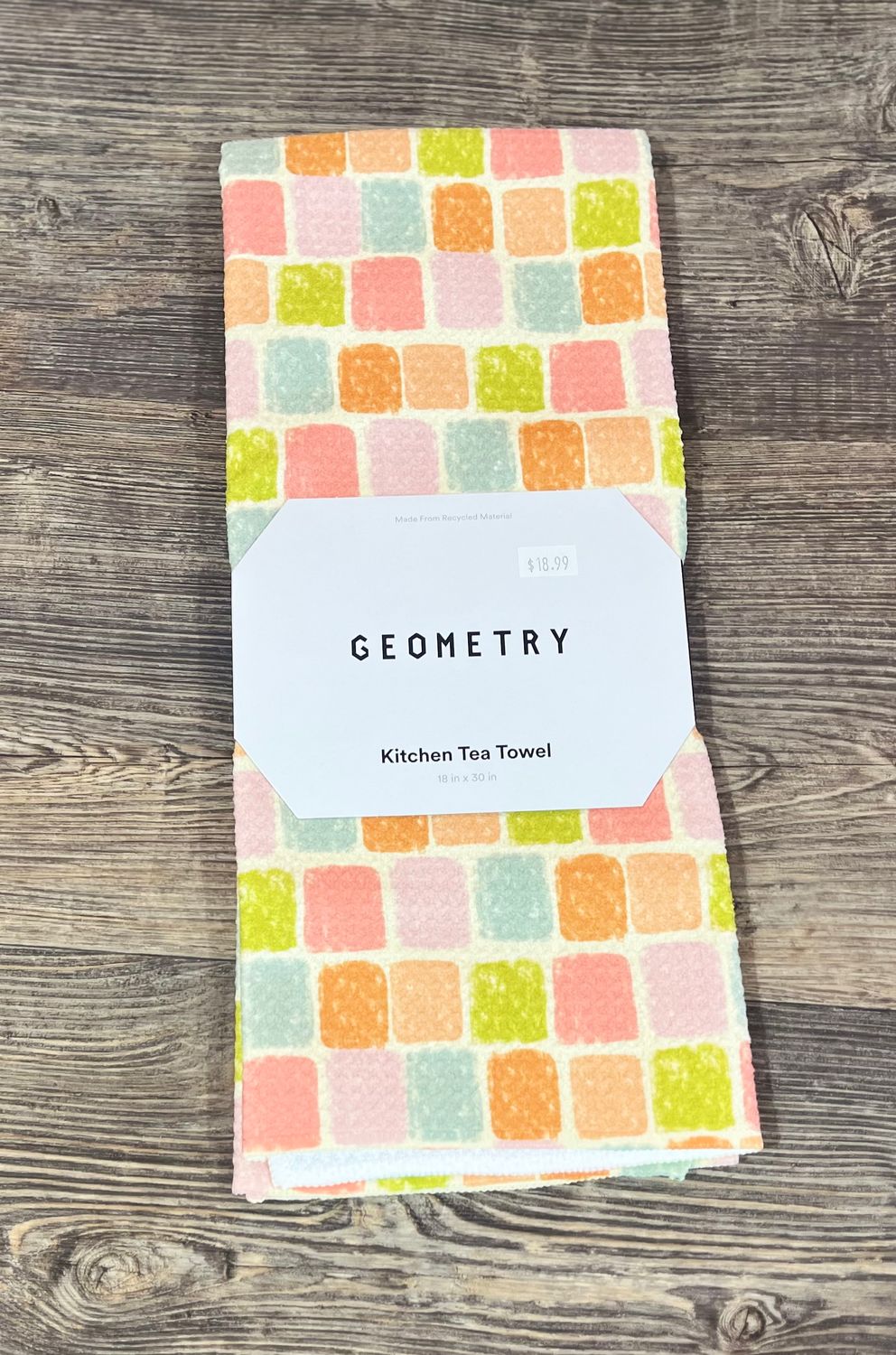 Beachy Tile Tea Towel