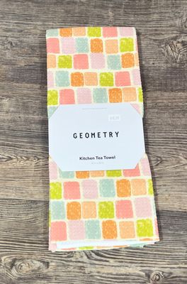Beachy Tile Tea Towel