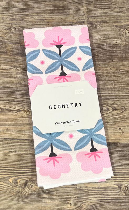 Fragrant Flowers Tea Towel