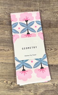 Fragrant Flowers Tea Towel