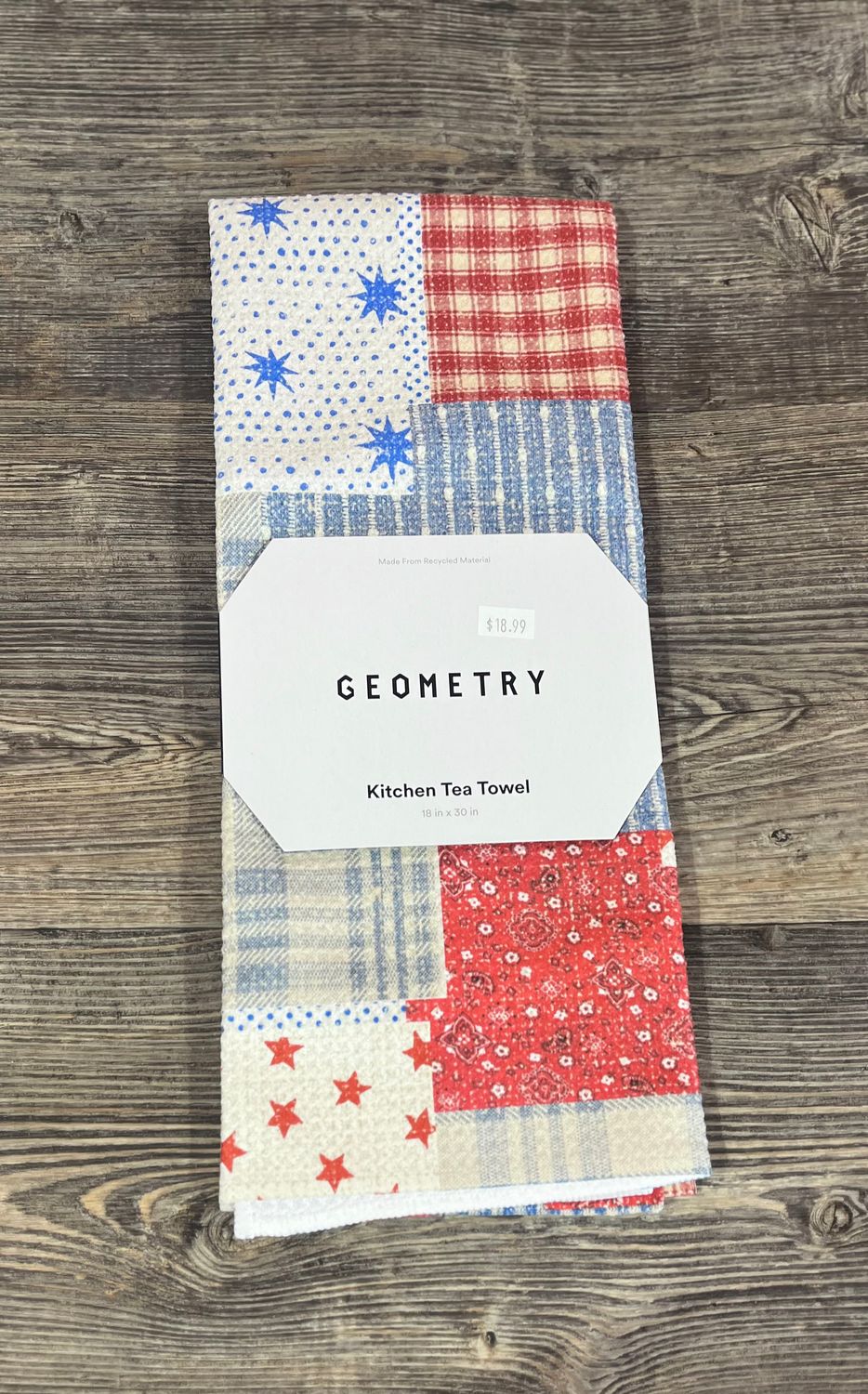 Stars and Stitches Tea Towel