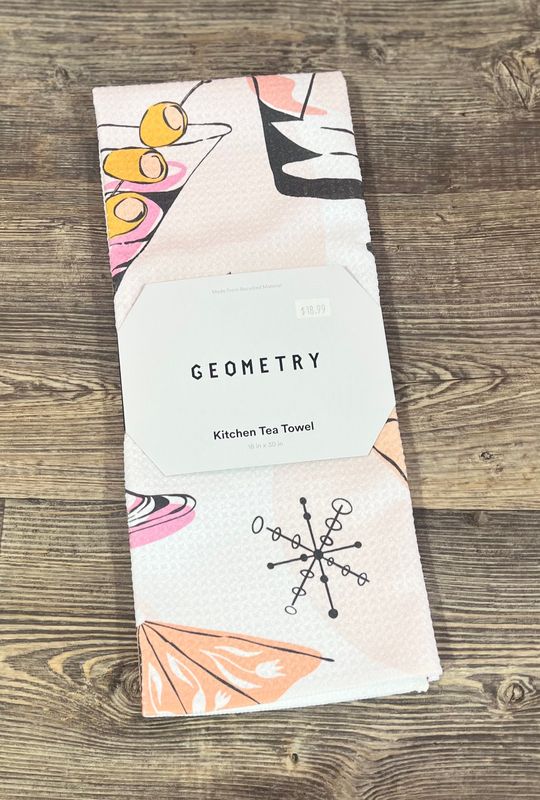 Cocktail Hour Tea Towel