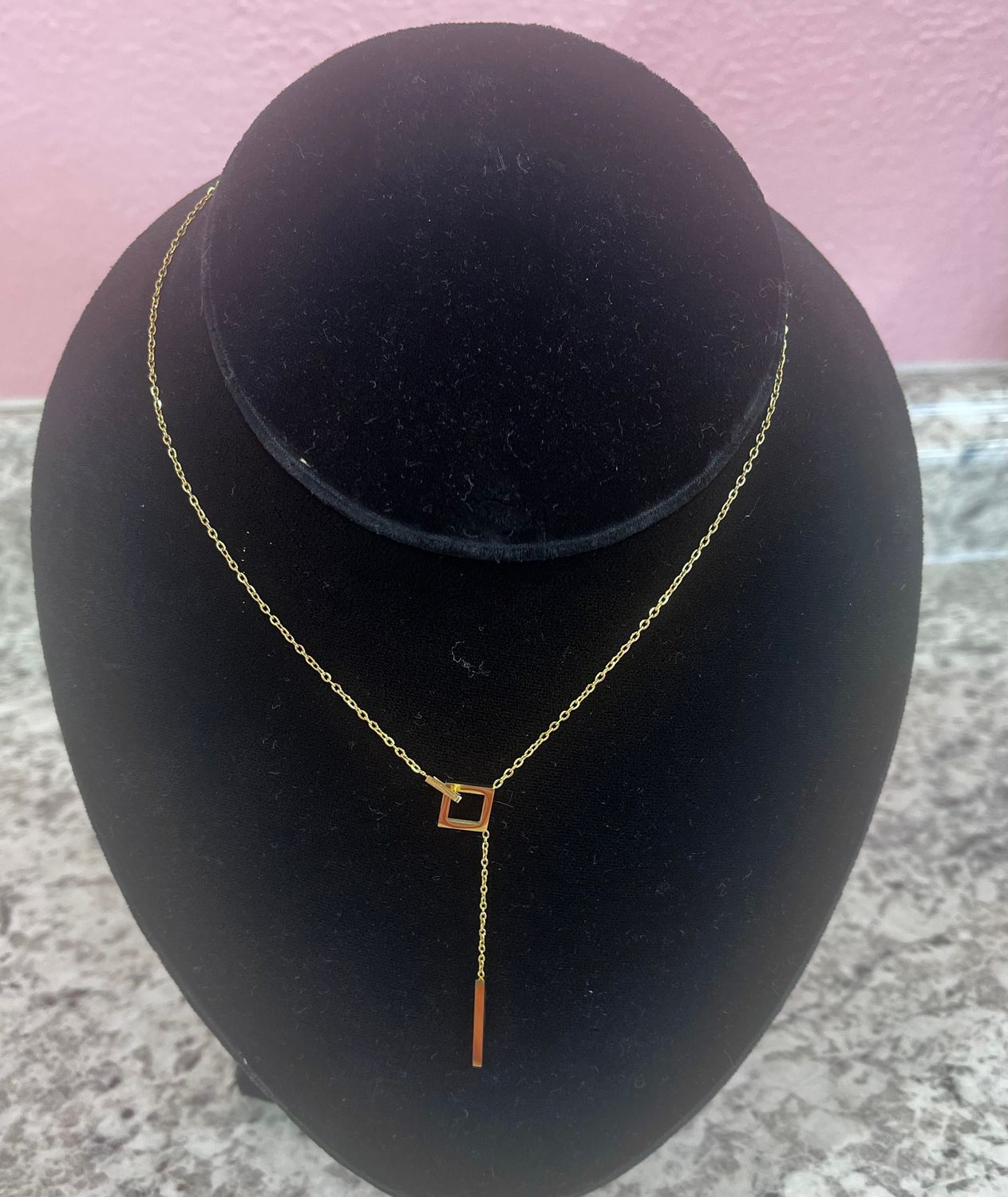 All Square Necklace