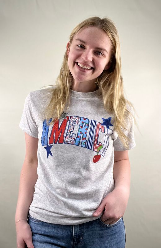 Patchwork Inspired America Tee