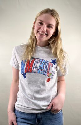 Patchwork Inspired America Tee