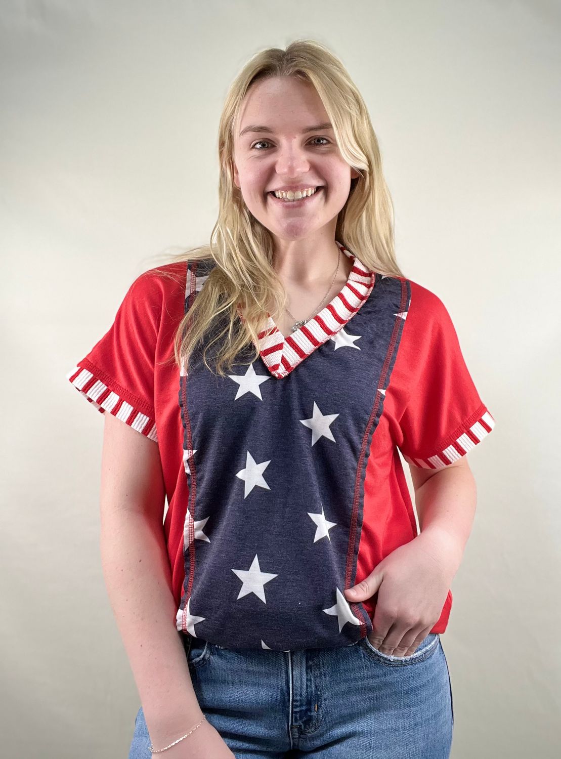 Salute to the Stars Americana Top