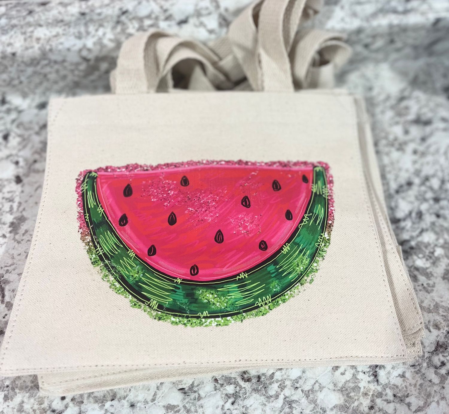Watermelon Canvas Tote