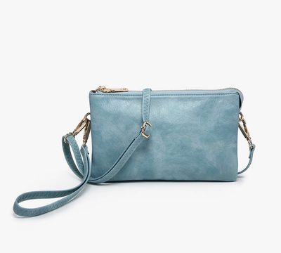 Riley Clutch in Iceberg
