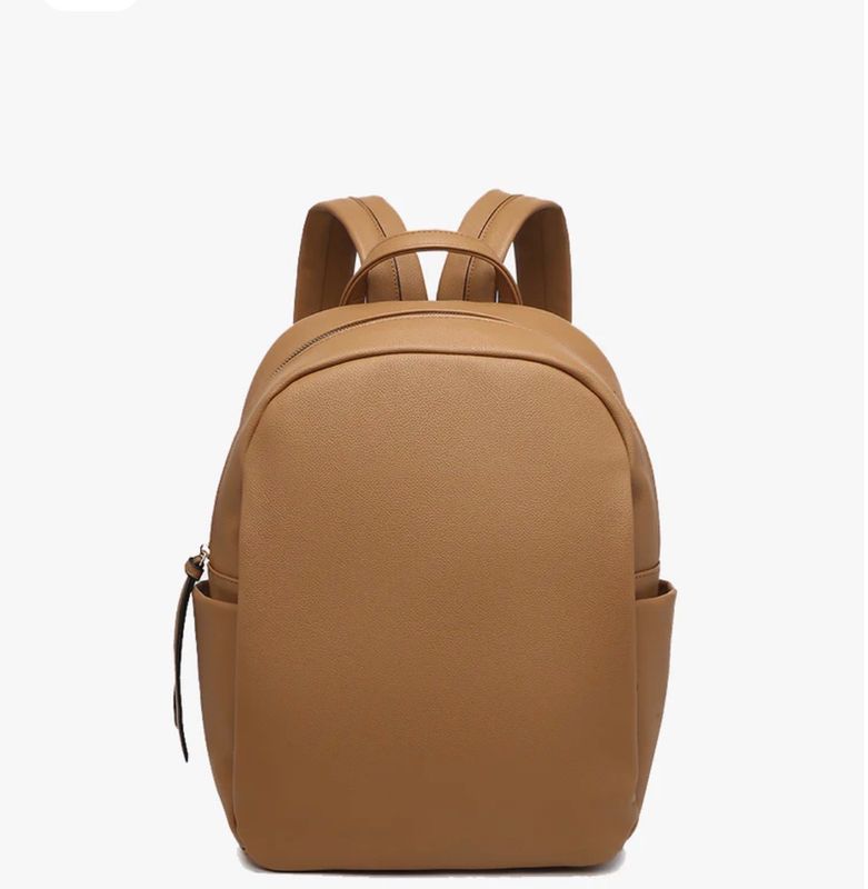 Alice Pocket Backpack in Brown