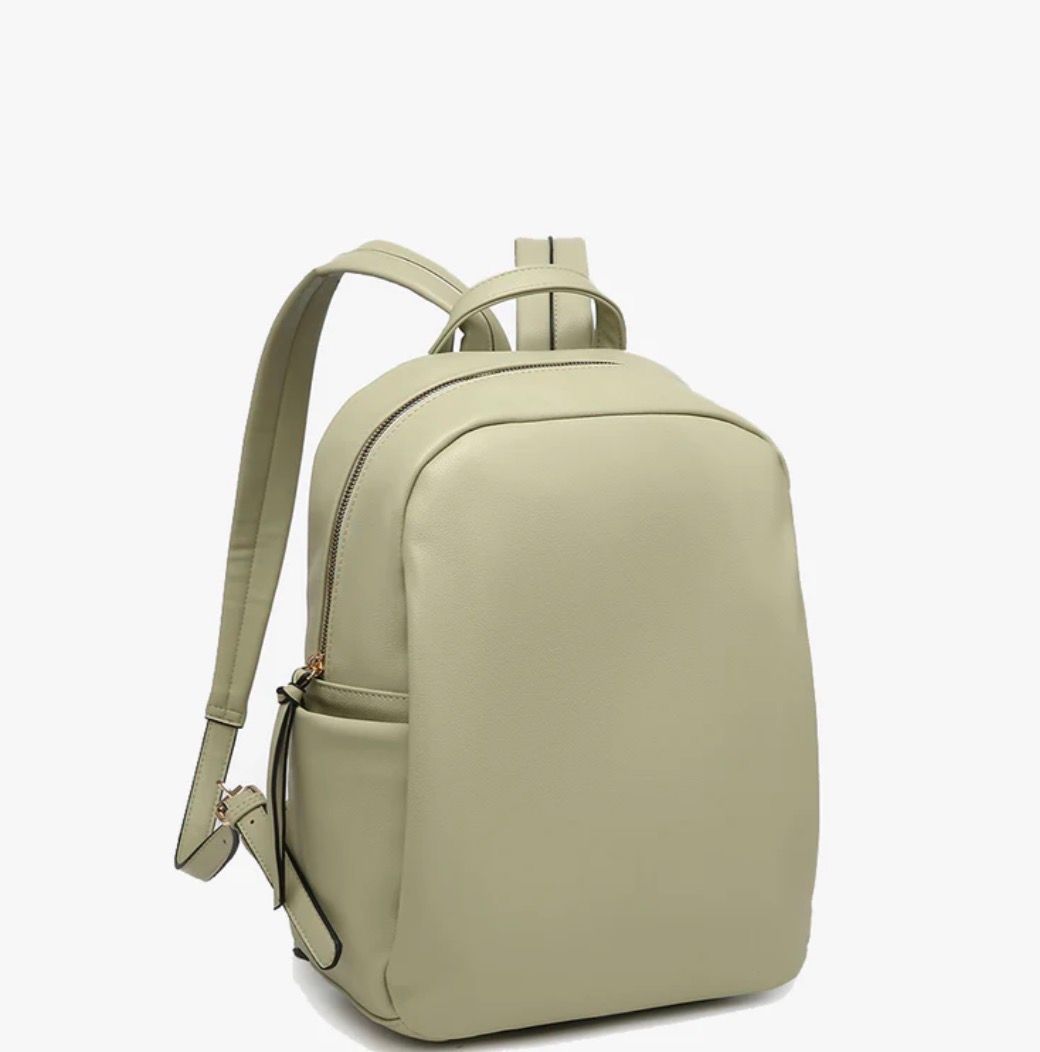 Alice Pocket Backpack in Light Sage