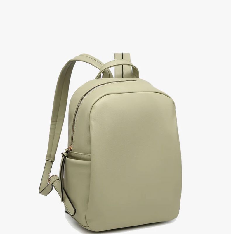 Alice Pocket Backpack in Light Sage