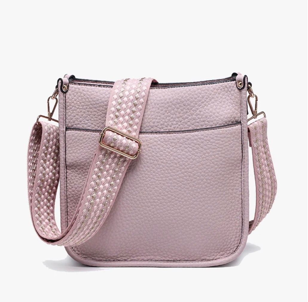 Pastel Purple Posie Crossbody