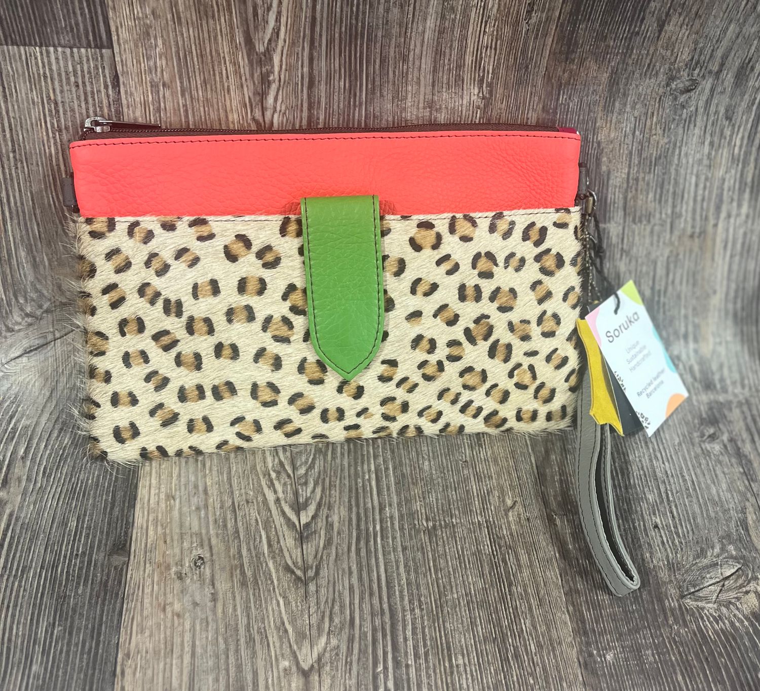 Nikki Print Clutch/Crossbody