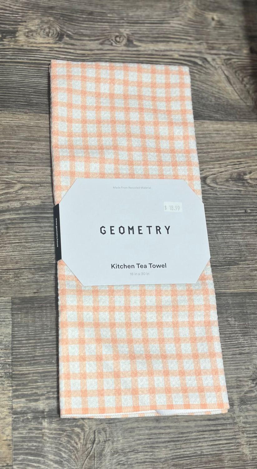 Peach Darling Tea Towel