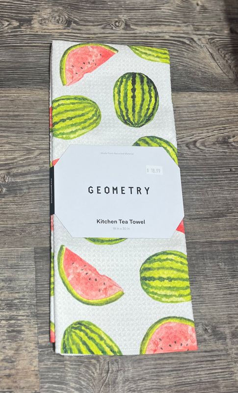 Melon Market Tea Towel