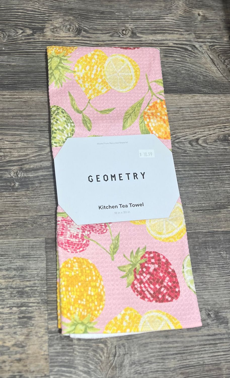 Disco Fruits Tea Towel
