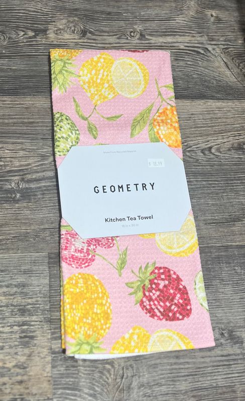 Disco Fruits Tea Towel