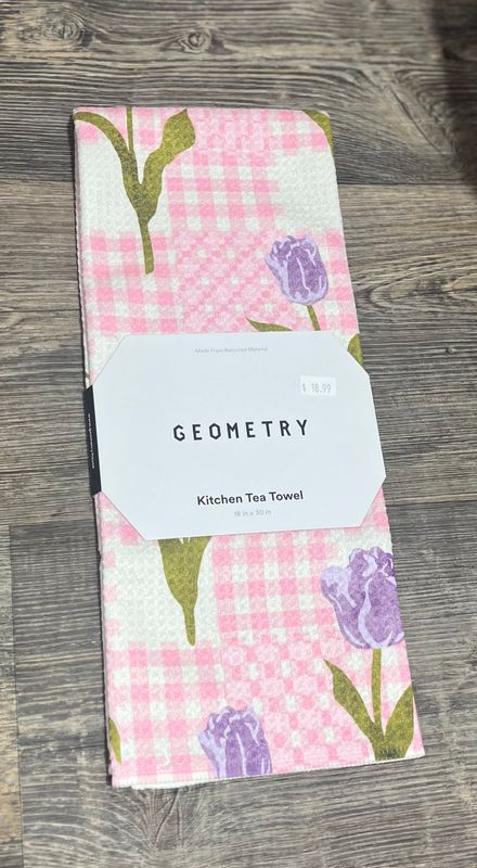 Tulip Town Tea Towel
