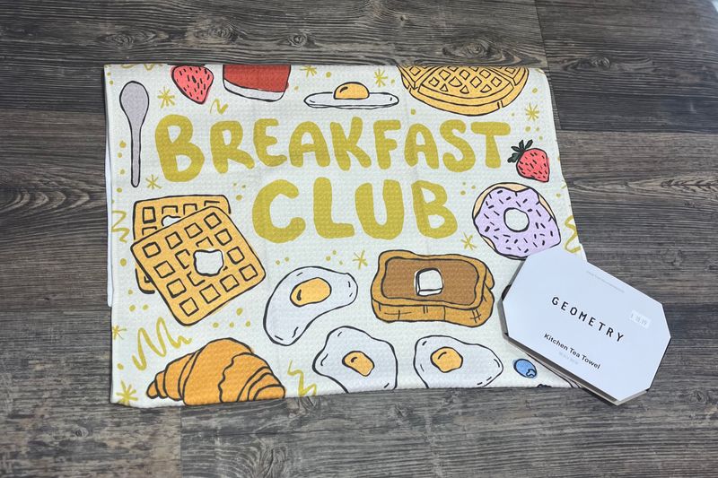Breakfast Club Tea Towel