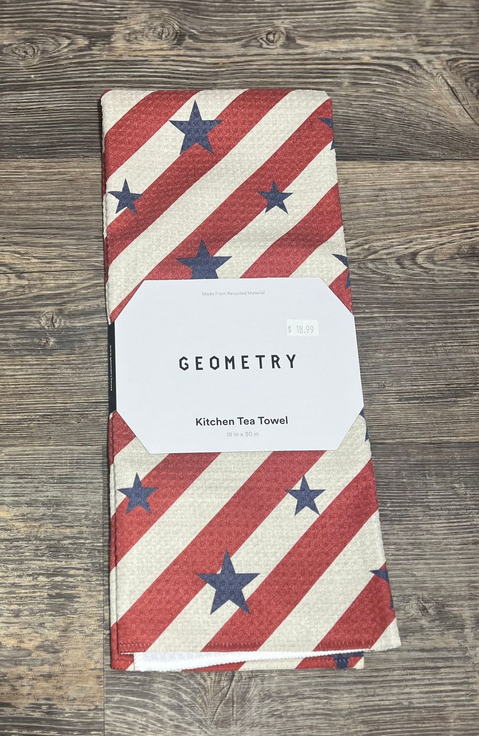 Patriotic Stripe Tea Towel