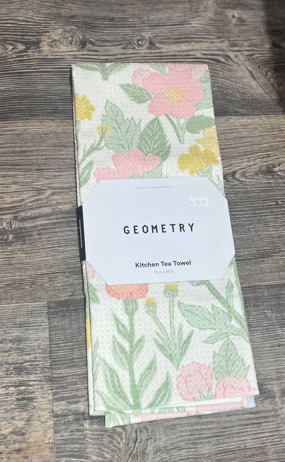 Wildflowers in Bloom Tea Towel