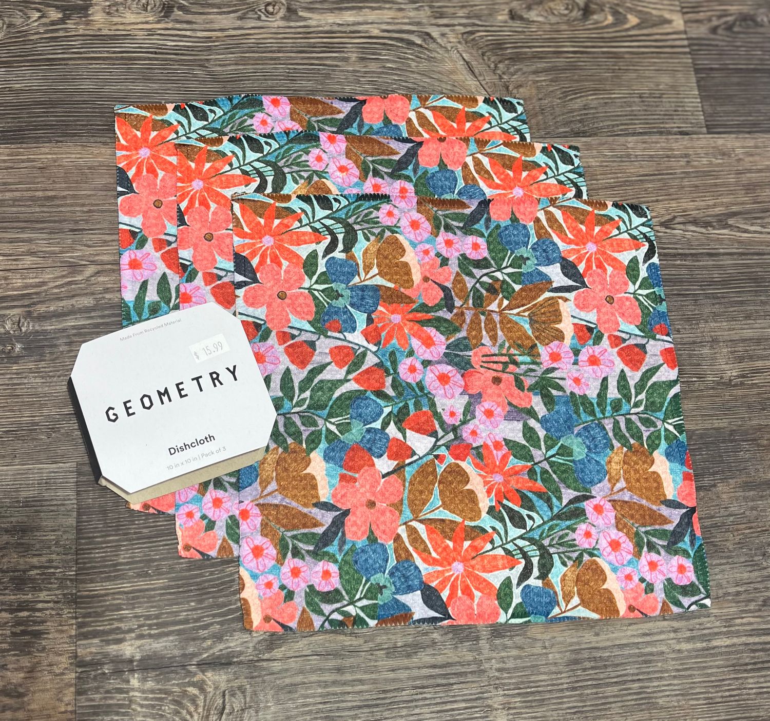 Bloom Entangled 3 Pack Dishcloth Set