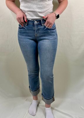 The Fiord Cropped Cuffed Straight Jeans The Fiord Cropped Cuffed Straight Jeans